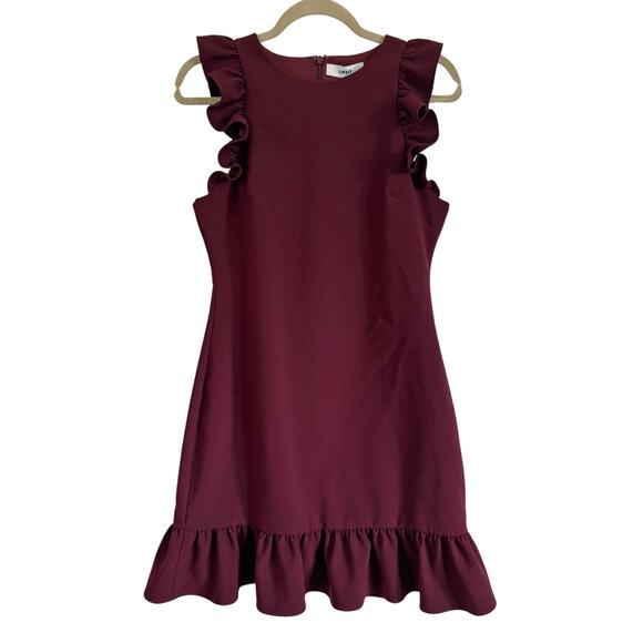 LIKELY Rhubarb Russo Ruffle Hem Dress - Picture 2 of 4